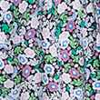Jersey Printed V-Neck Midi Wrap Dress - multi