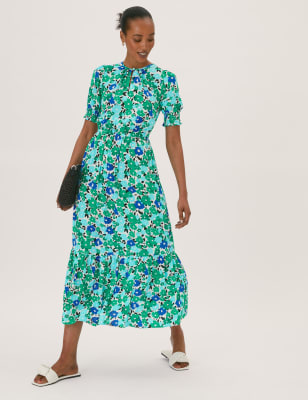 Marks and spencer midi hot sale dresses