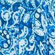 Printed V-Neck Midi Waisted Dress - bluemix