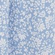 Printed V-Neck Midi Shirred Dress - bluemix