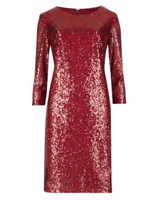 Sequin Embellished Tunic Dress | M&S Collection | M&S