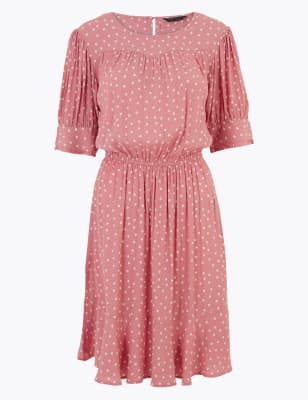 marks and spencer spotty dress