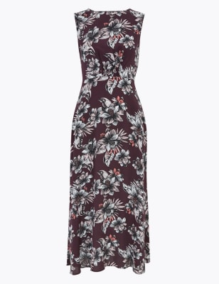 marks and spencer floral dress