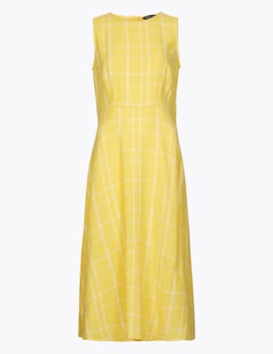 marks and spencer dresses linen