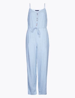 m&s navy jumpsuit