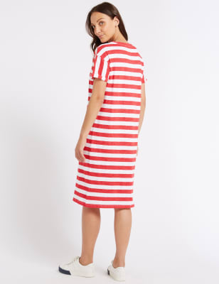 cotton t shirt midi dress