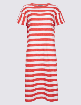 cotton t shirt midi dress