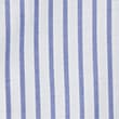 Cotton Blend Striped Collared Shirt - whitemix