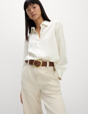 Cream Women s Shirts Blouses M S IE