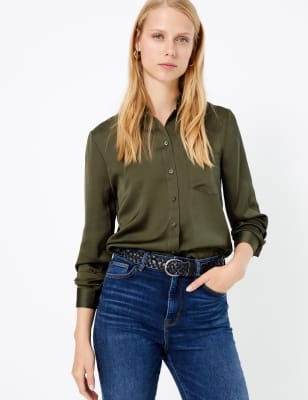 satin blouse marks and spencer