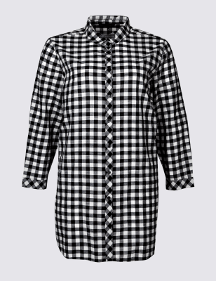 longline checked shirts