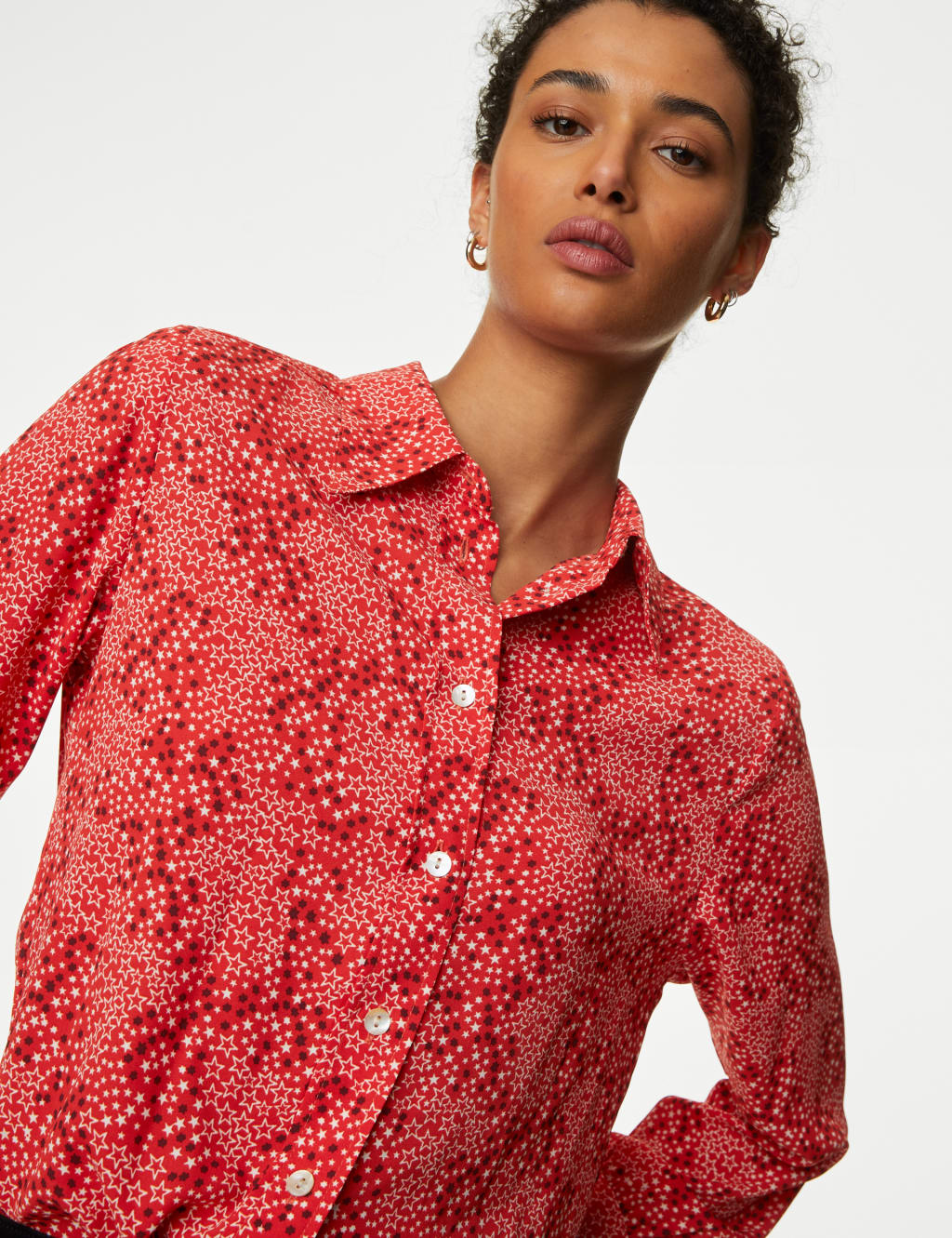 Printed Collared Shirt image 4