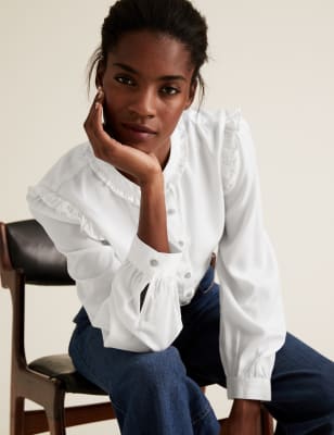 m & s blouses