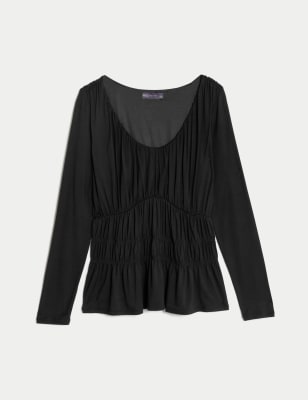 Jersey Waisted Top