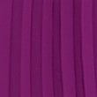 Pleated Tie Neck Popover Blouse - darkmagenta