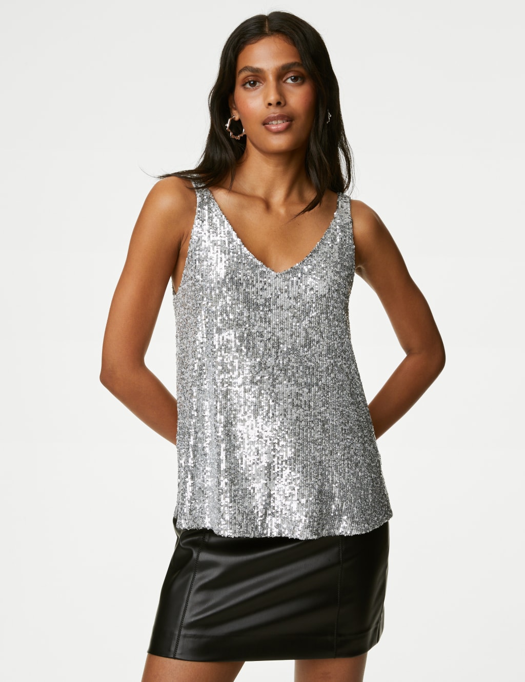 Sequin Cami Top image 4