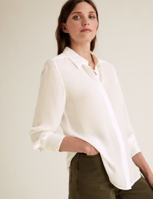 m & s blouses