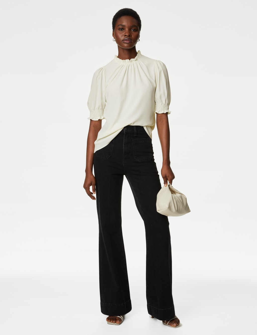 Frill Neck Blouse image 3