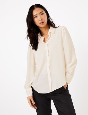 Overhemd met lange pofmouwen