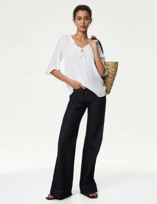 Marks and best sale spencer blouses