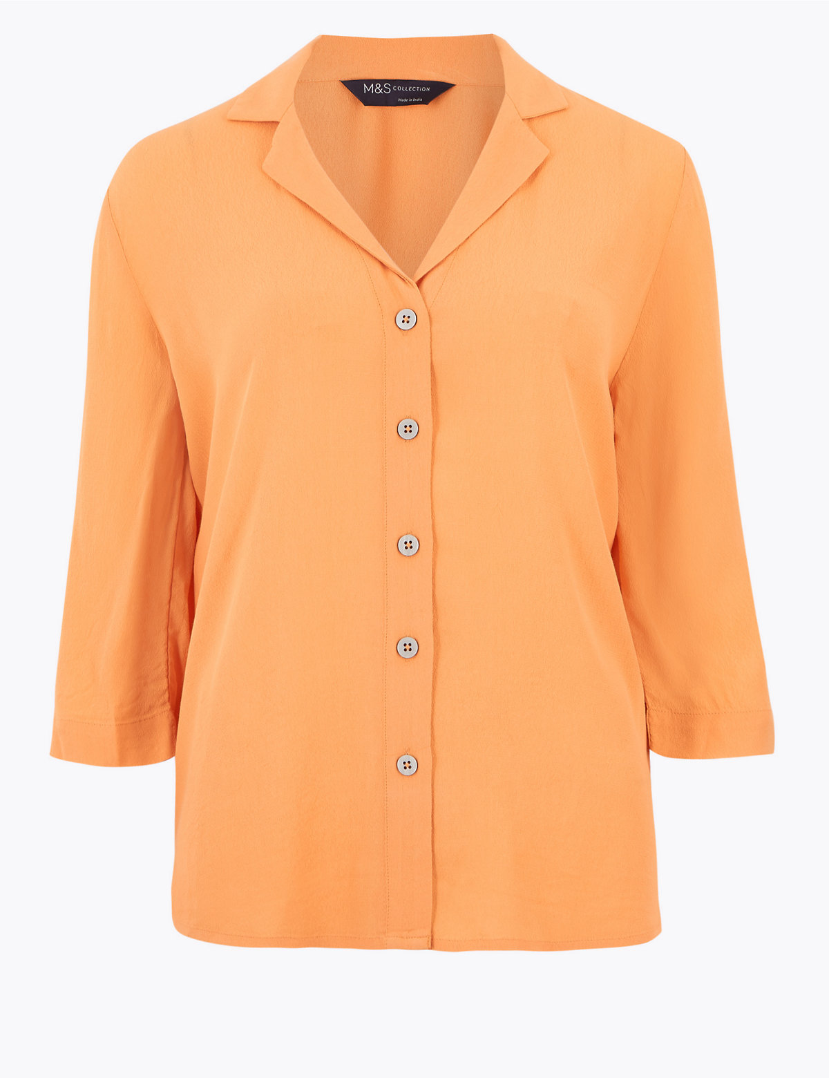 3/4 Sleeve Relaxed Shirt