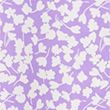 Printed V-Neck Puff Sleeve Blouse - purplemix
