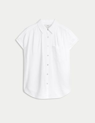 White Shirt With Collar
