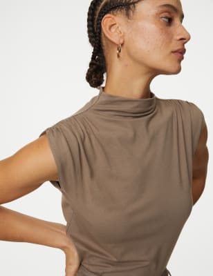 Jersey Draped Top - IS