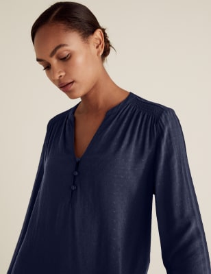 m&s ladies evening tops