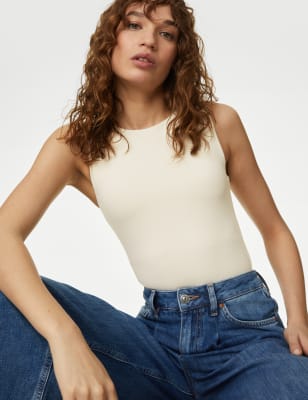 

M&S Collection Body de punto supersuaveWomens - Ecru, Ecru