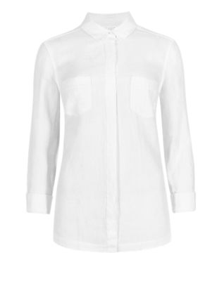 Pure Linen Shirt | M&S Collection | M&S