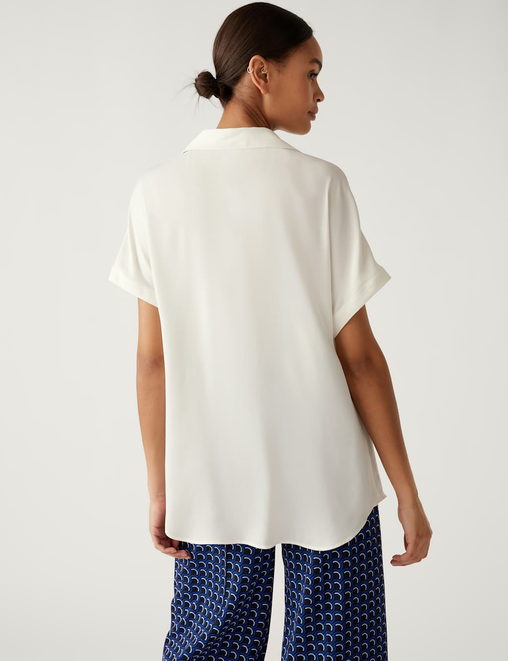 Satin Popover Blouse image 4