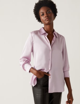 Satin blouse cheap marks and spencer