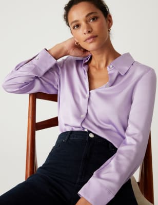 Marks and spencer store satin blouse