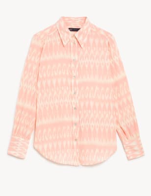 Printed Collared Shirt