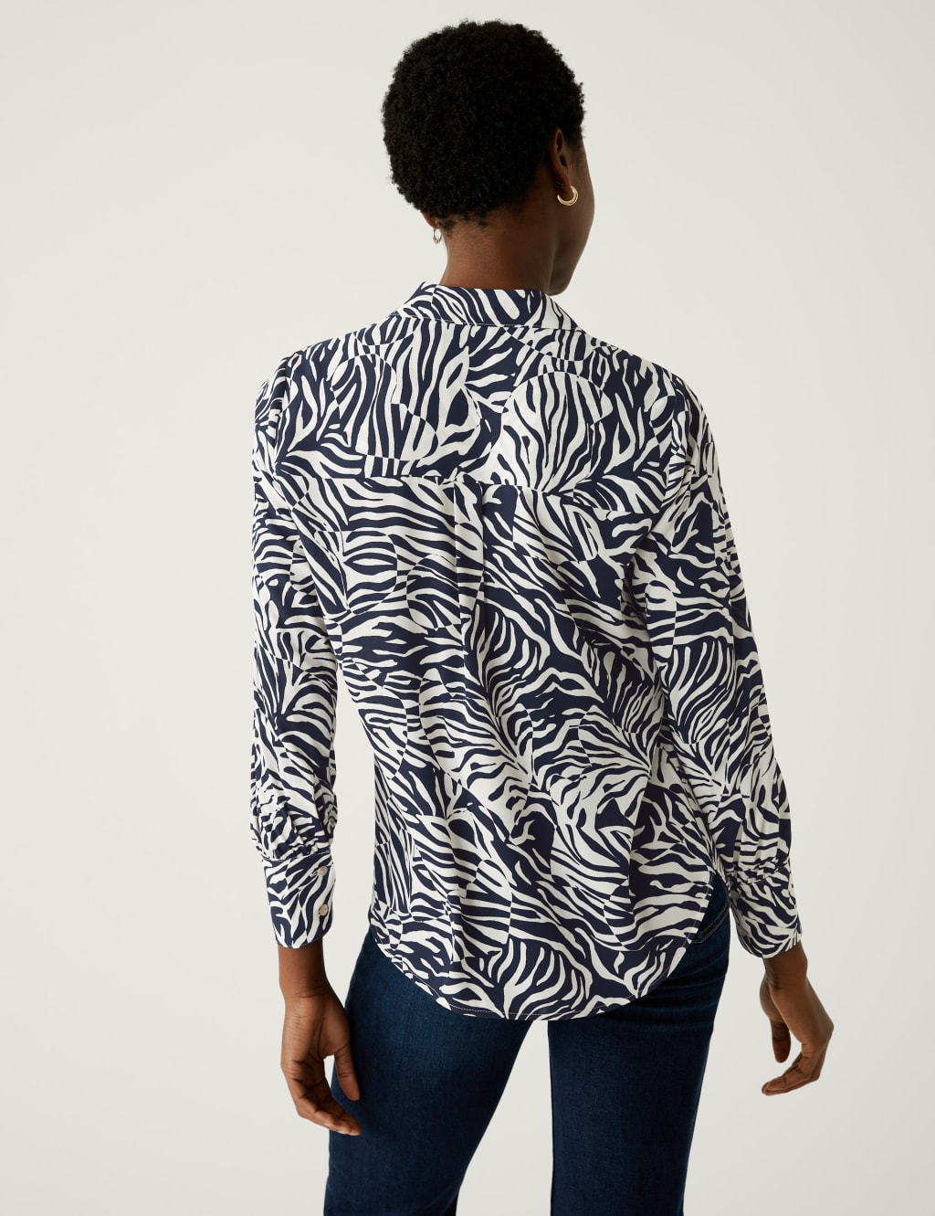 Printed Collared Shirt image 4