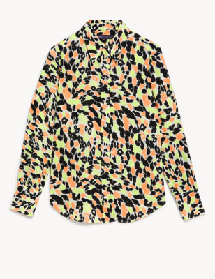 Printed Collared Shirt