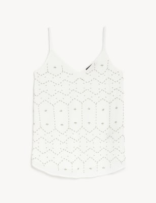 Embellished Cami Top