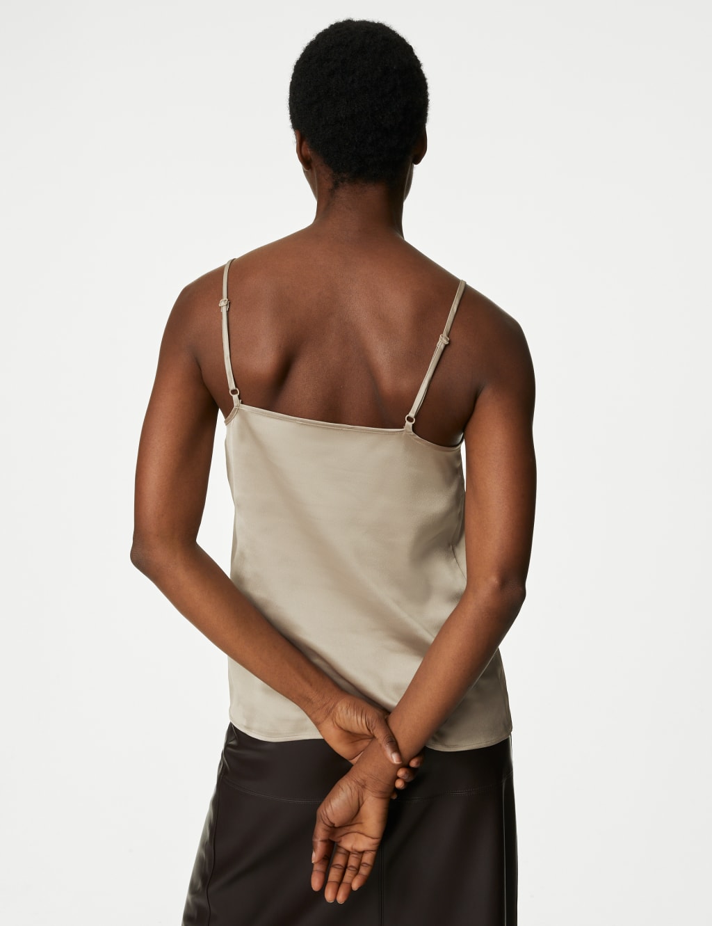 Satin Cami Top image 5