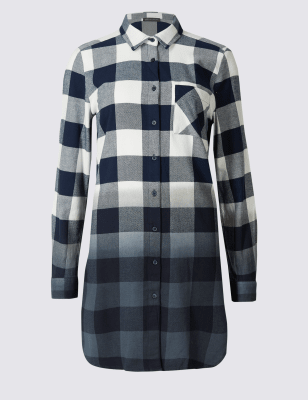 longline checked shirts