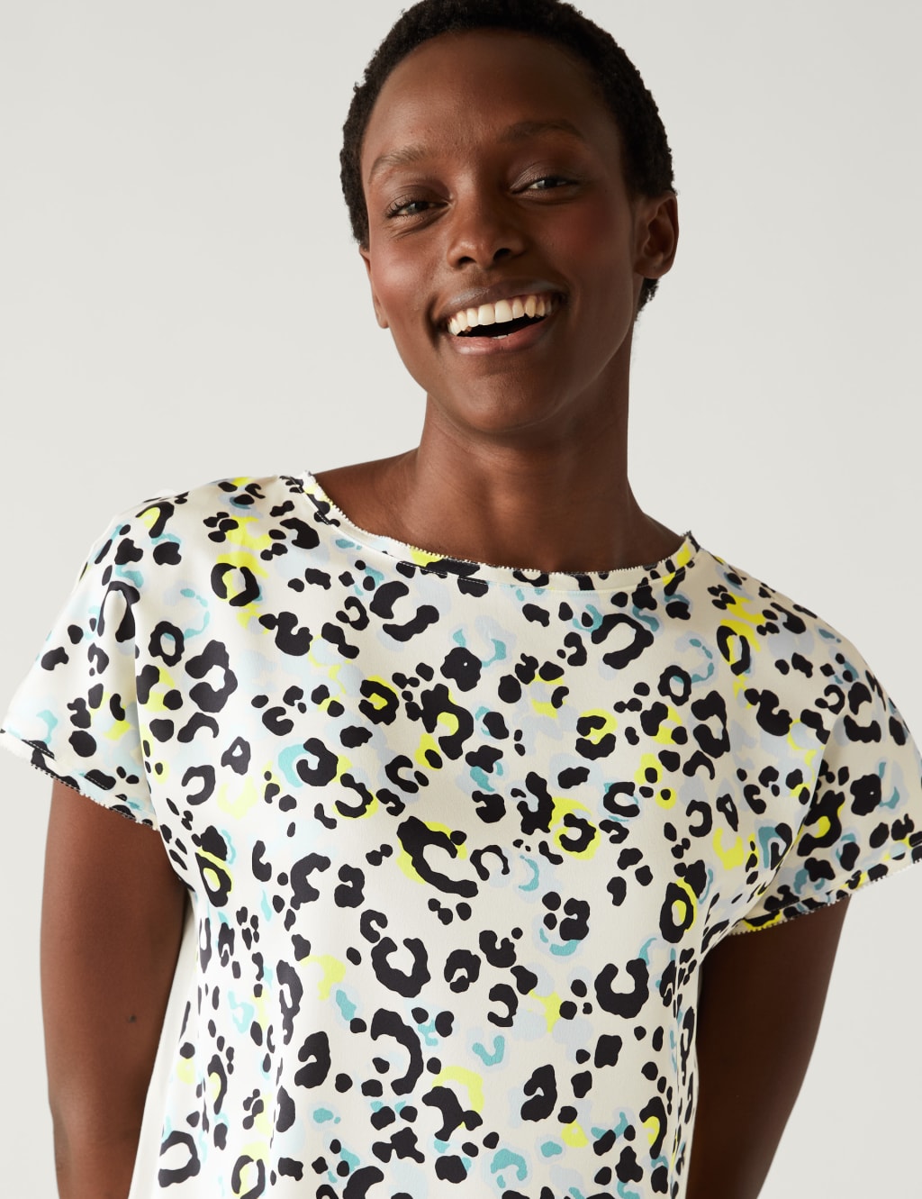 Printed Regular Fit Top image 1