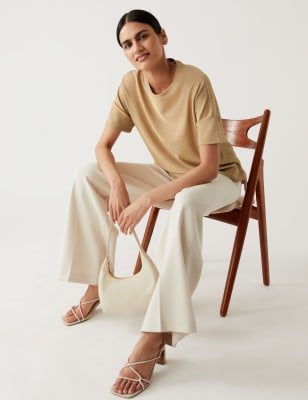 

M&S Collection Top de Lurex con brillosWomens - Gold, Gold