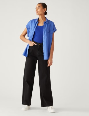 

M&S Collection Camisa con cuello de puntoWomens - Lupin, Lupin