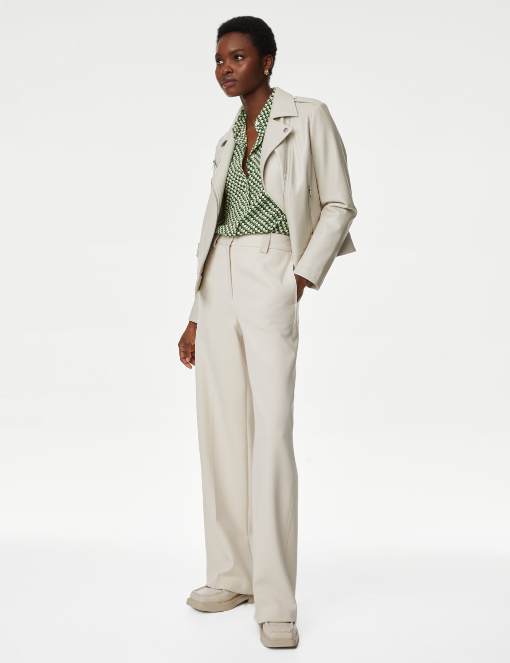 Printed Collared Shirt image 1