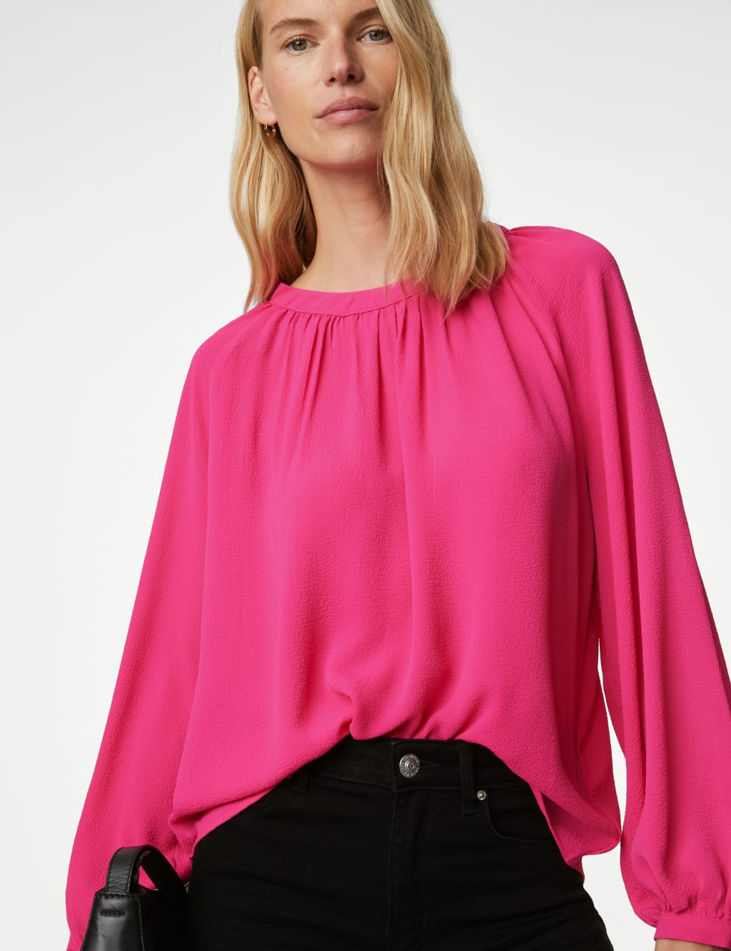 Women's Pink Shirts & Blouses M&S