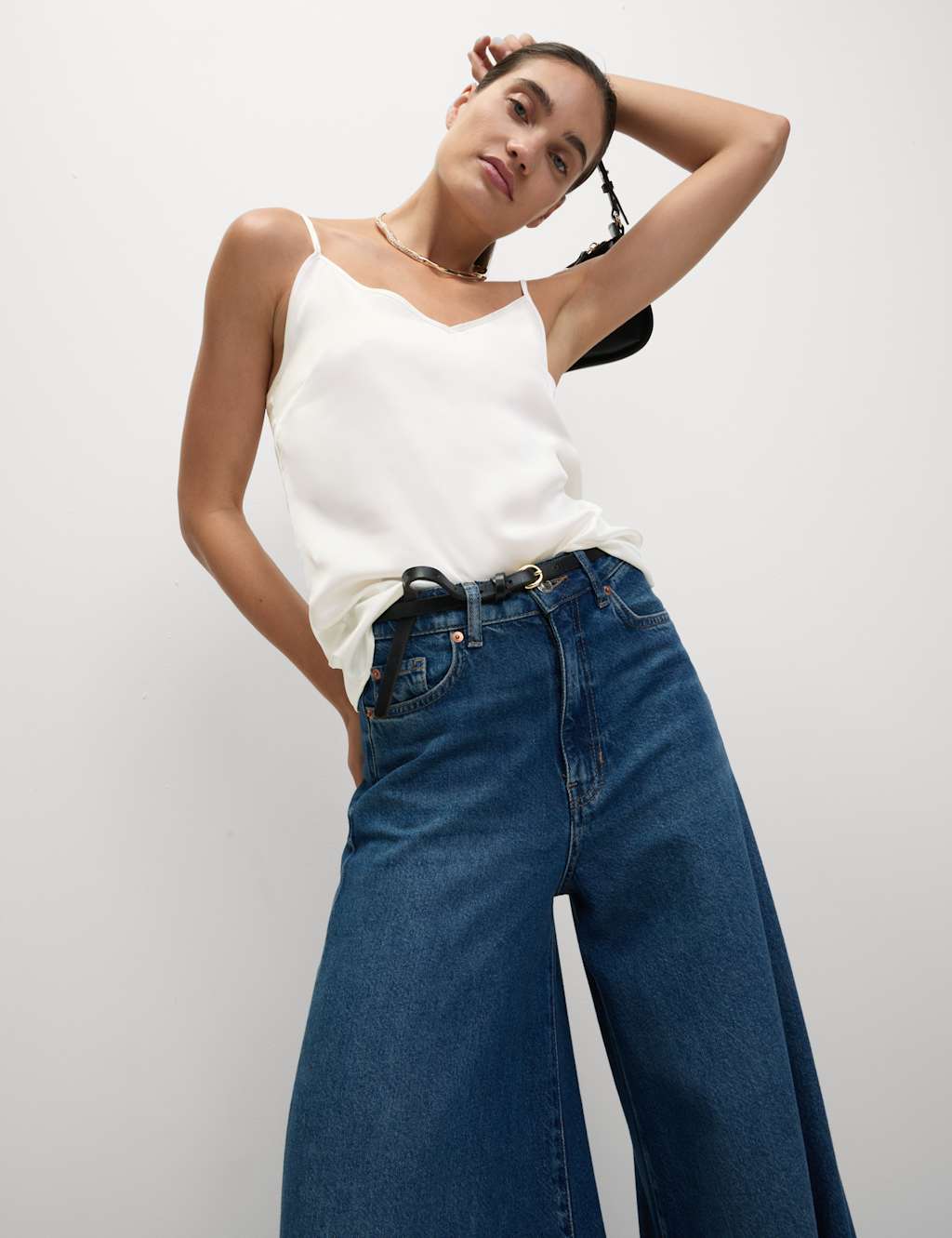 Ladies satin camisole tops online