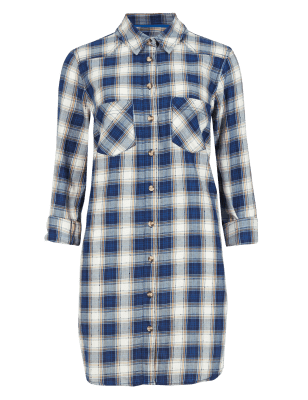 longline checked shirts