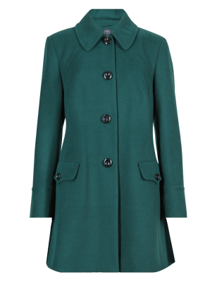 Long Sleeve Overcoat | M&S Collection | M&S