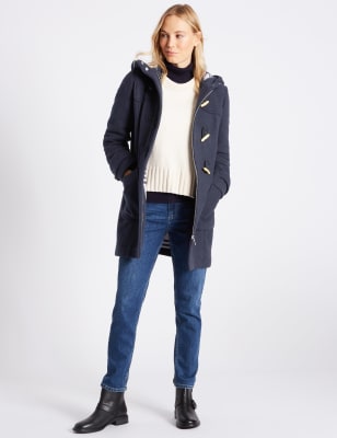 marks and spencer duffle coat