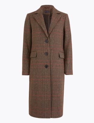 PETITE Manteau ajust&eacute; &agrave; carreaux